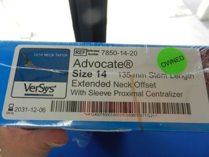 Zimmer 7850-14-20 Advocate Size 14 Extended Neck Offset - Image 2