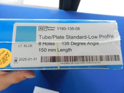 Zimmer 1193-135-08 Tube/Plate Standard Low Profile EXPIRED - Image 2