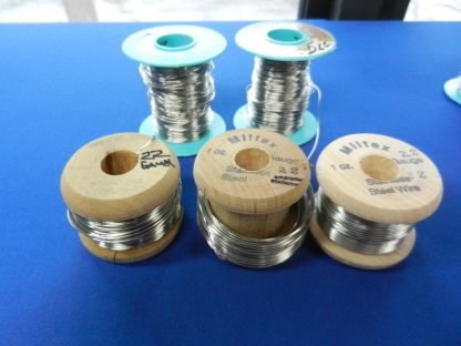 Zimmer Miltex Stainless Steel Surgical Wire Rolls Lot of 12 (16, 18, 22, 24,26, 28 gauge) - Image 2