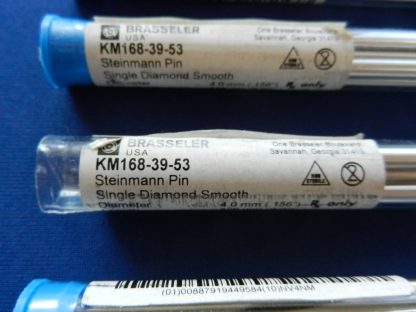 KMedic KM168-39-53 Steinmann Pin Single Diamond Smooth Lot of 36 - Image 2