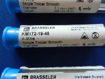 KMedic KM172-19-45 K-Wire Single Trocar Smooth Lot of 33 - Image 2