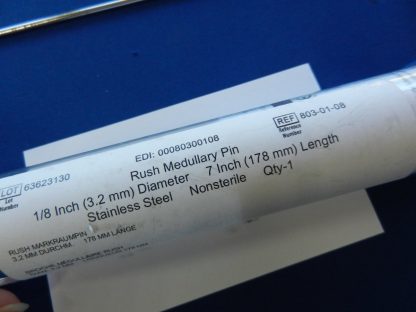 NEW Zimmer 803-01-08 Rush Medullary Pin - Image 5