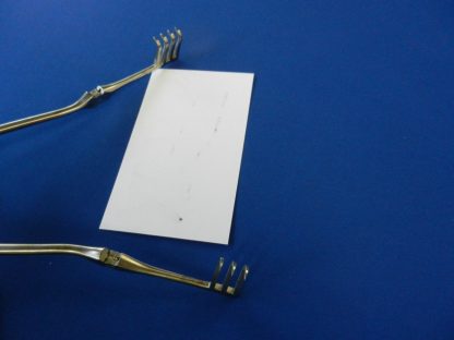 Depuy 2810-26 Hawkins Adson 3x4 Prong Retractor 10" Overall Length - Image 3