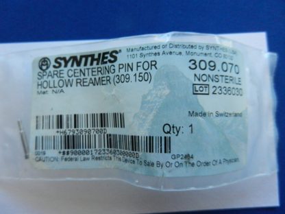 NEW Synthes 309.070 Spare Centering Pin - Image 3