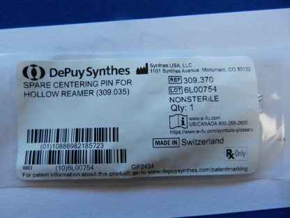 NEW Synthes 309.370 Spare Centering Pin - Image 3