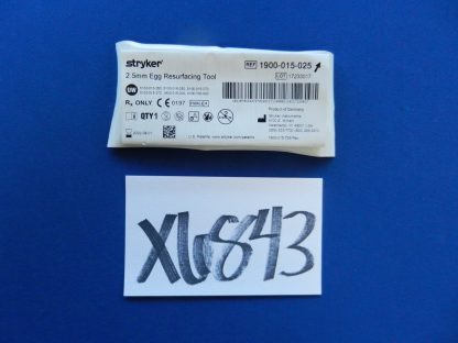 Stryker 1900-015-025 Egg Resurfacing Tool 2.5mm EXPIRED