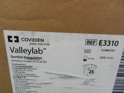 Covidien Valleylab E3310 Suction Coags Box of 25 - Image 2