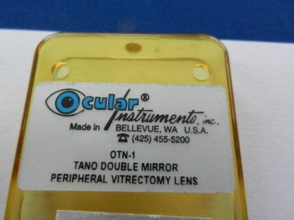 Ocular OTN-1 Tano Double Mirror Peripheral Vitrectomy Lens - Image 3