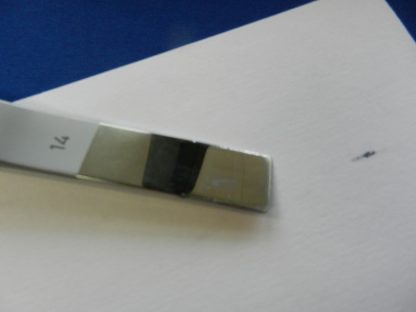 Stryker 01-15075 Tessier Straight 14mm Flat Handle Osteotome 16cm Length - Image 2