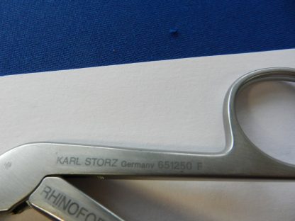 Karl Storz 651250F Kuhn 60 Degree Angled Frontal Sinus Forceps - Image 4