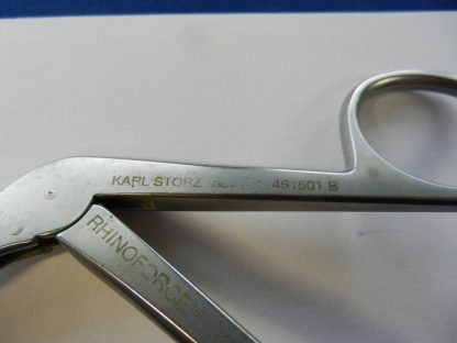 Karl Storz 451501B Grunwald Henke Thru Cutting Size 1 Rhinoforce II Nasal Forceps - Image 4