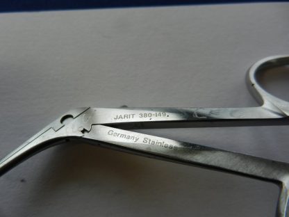 Jarit 380-149 Hartman Straight 1x2 Teeth Alligator Forceps - Image 4