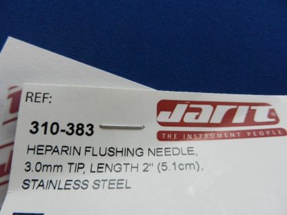 Jarit 310-383 Heparin 3.0mm Tip Flushing Needle 5.1cm - Image 3