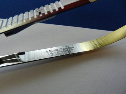 V. Mueller CH8589 Vital Castroviejo Needle Holder 8.75" Overall Length - Image 4