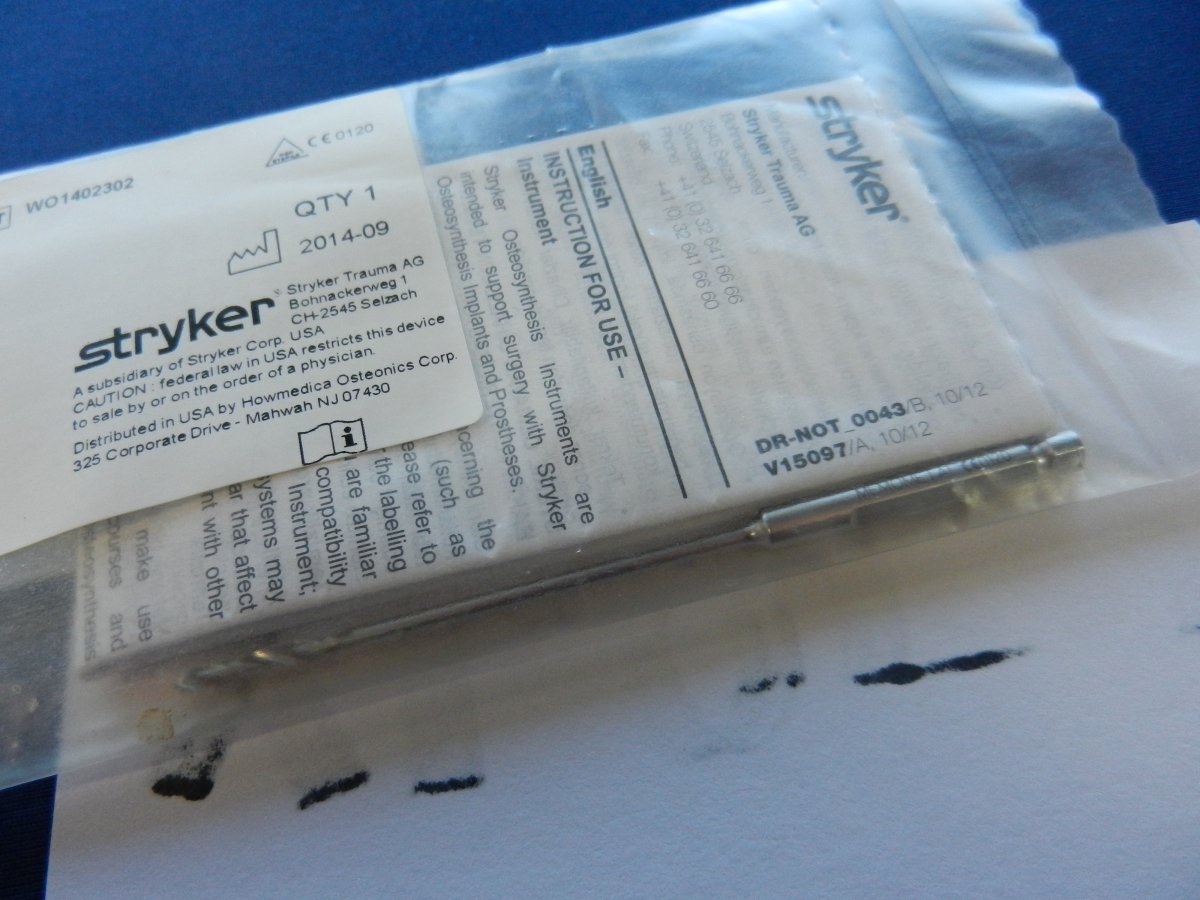 Stryker XFO012002 Standard Drill Bit - Image 2