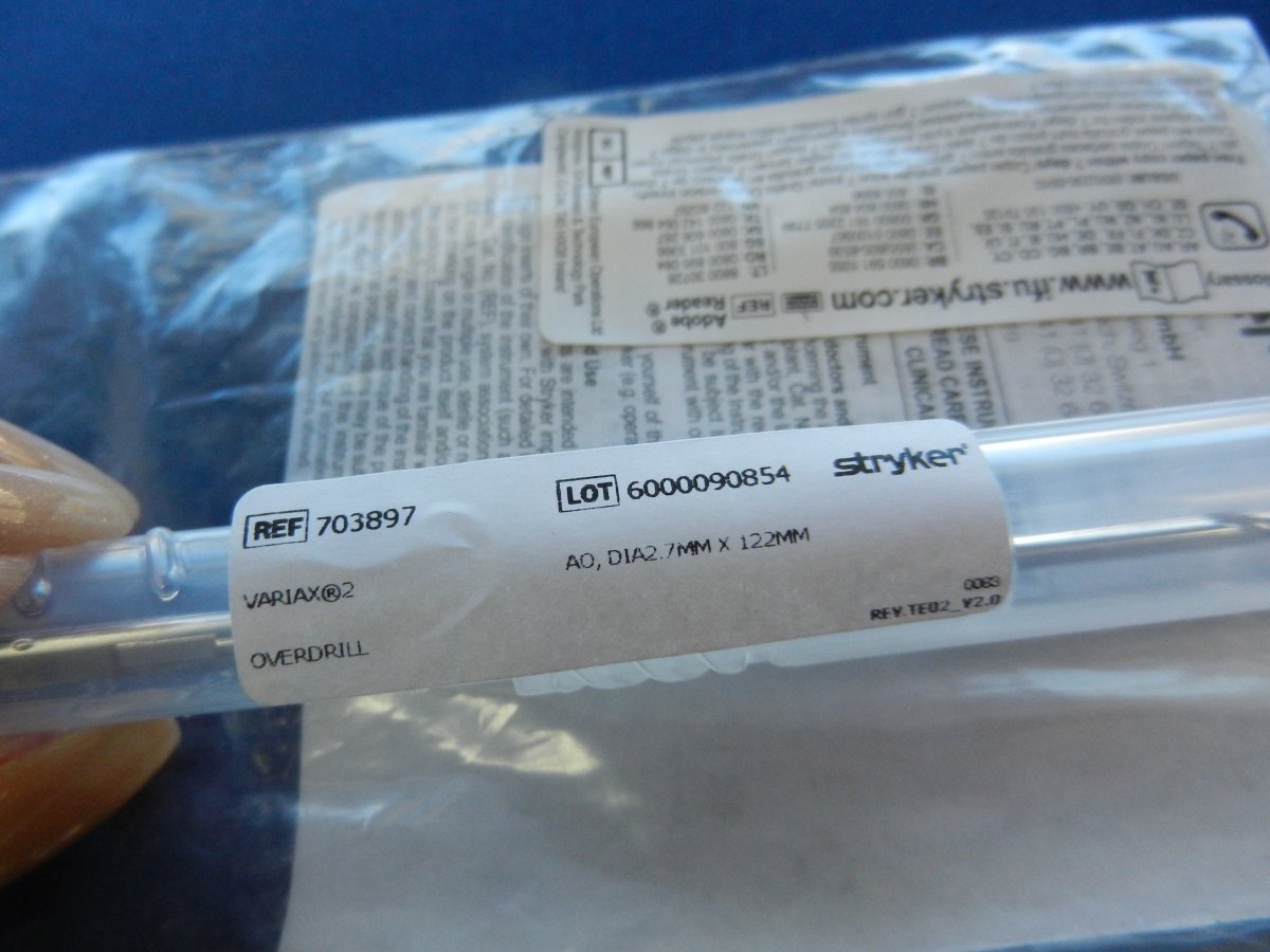 Stryker 703897 Variax 2 AO Overdrill 2.7mm x 122mm - Image 3