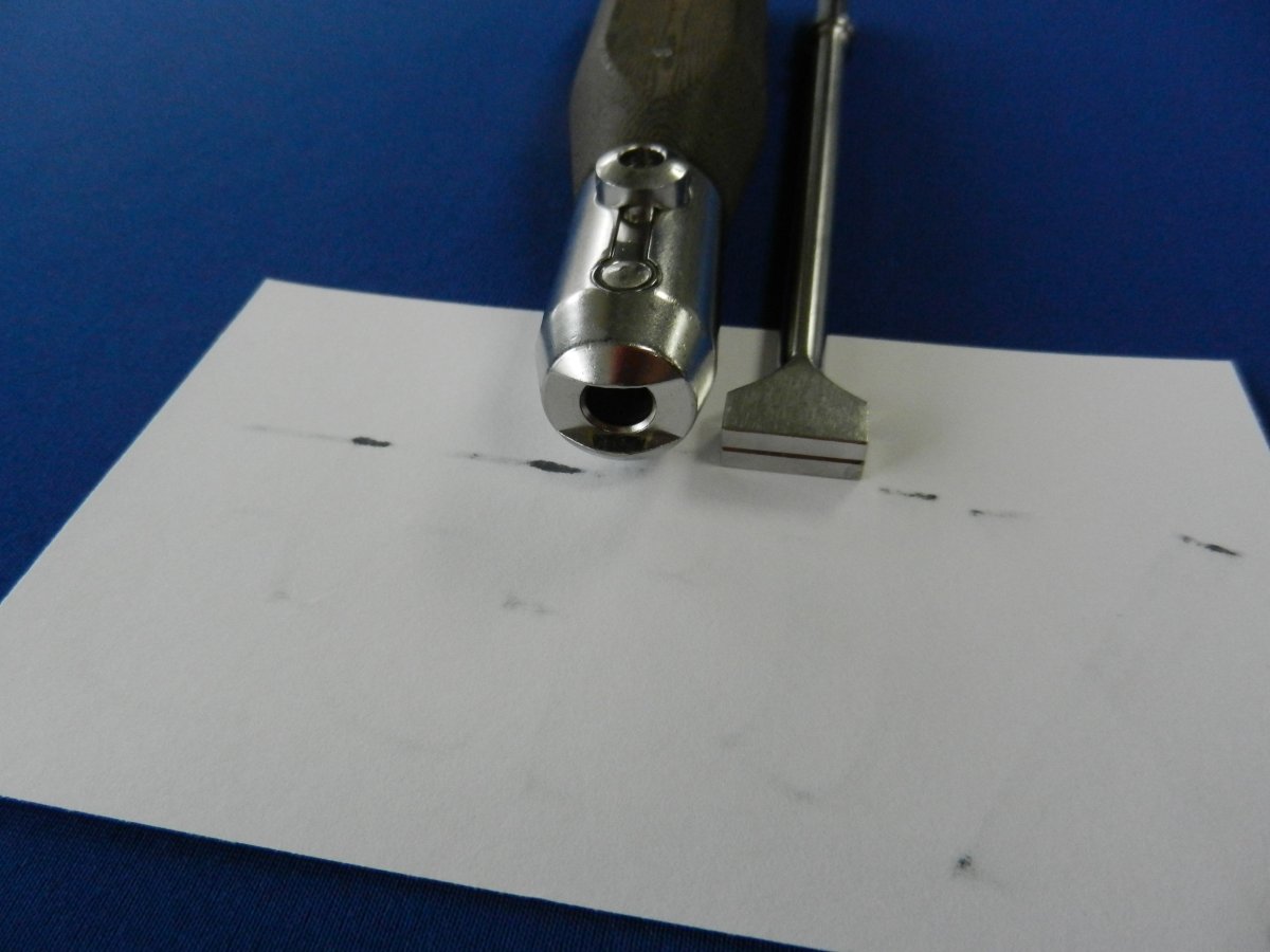 Synthes 397.70/2013 Handle with 397.74 Cancellous Rectangular Impactor 6.0x16mm - Image 2