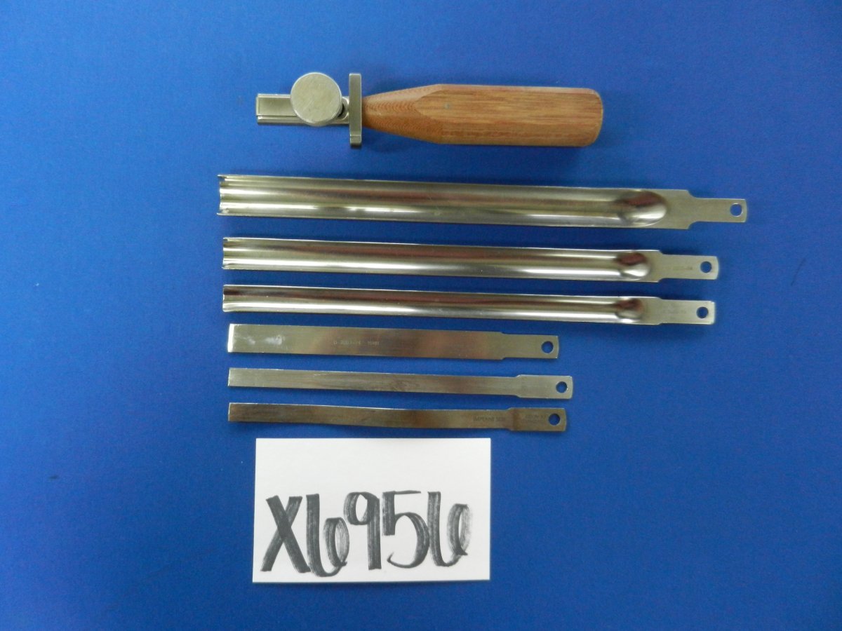 Depuy Handle & Osteotome Blades Set