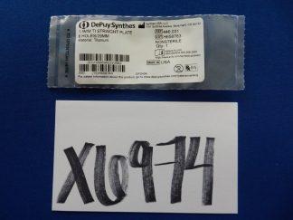 Synthes 446.031 1.5mm TI Straight Plate 6 Holes/29mm