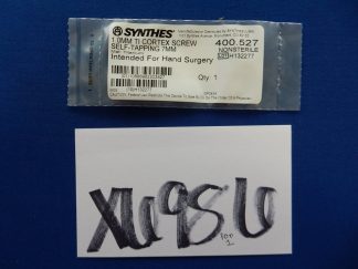 Synthes 400.527 1.0mm TI Cortex Screw Self-Tapping 7mm