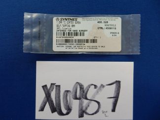 Synthes 400.528 1.0mm TI Cortex Screw Self-Tapping 8mm