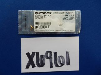 Synthes 446.612 1.5mm TI Y-Plate 3x8 Holes