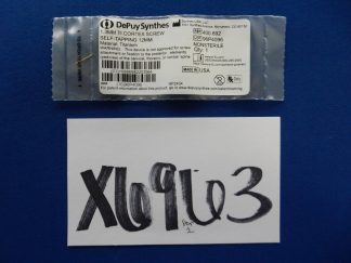 Synthes 400.692 1.3mm TI Cortex Screw Self-Tapping 12mm