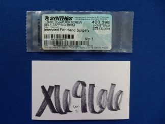 Synthes 400.698 1.3mm TI Cortex Screw Self-Tapping 18mm