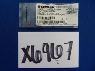 Synthes 400.688 1.3mm TI Cortex Screw Self-Tapping 8mm