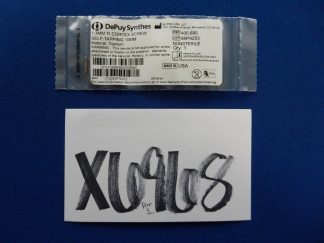 Synthes 400.690 1.3mm TI Cortex Screw Self-Tapping 10mm