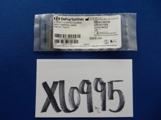 Synthes 401.826.96 2.0mm TI Cortex Screw Self-Tapping 26mm