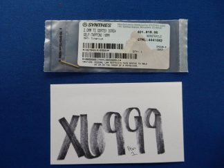 Synthes 401.818.96 2.0mm TI Cortex Screw Self-Tapping 18mm
