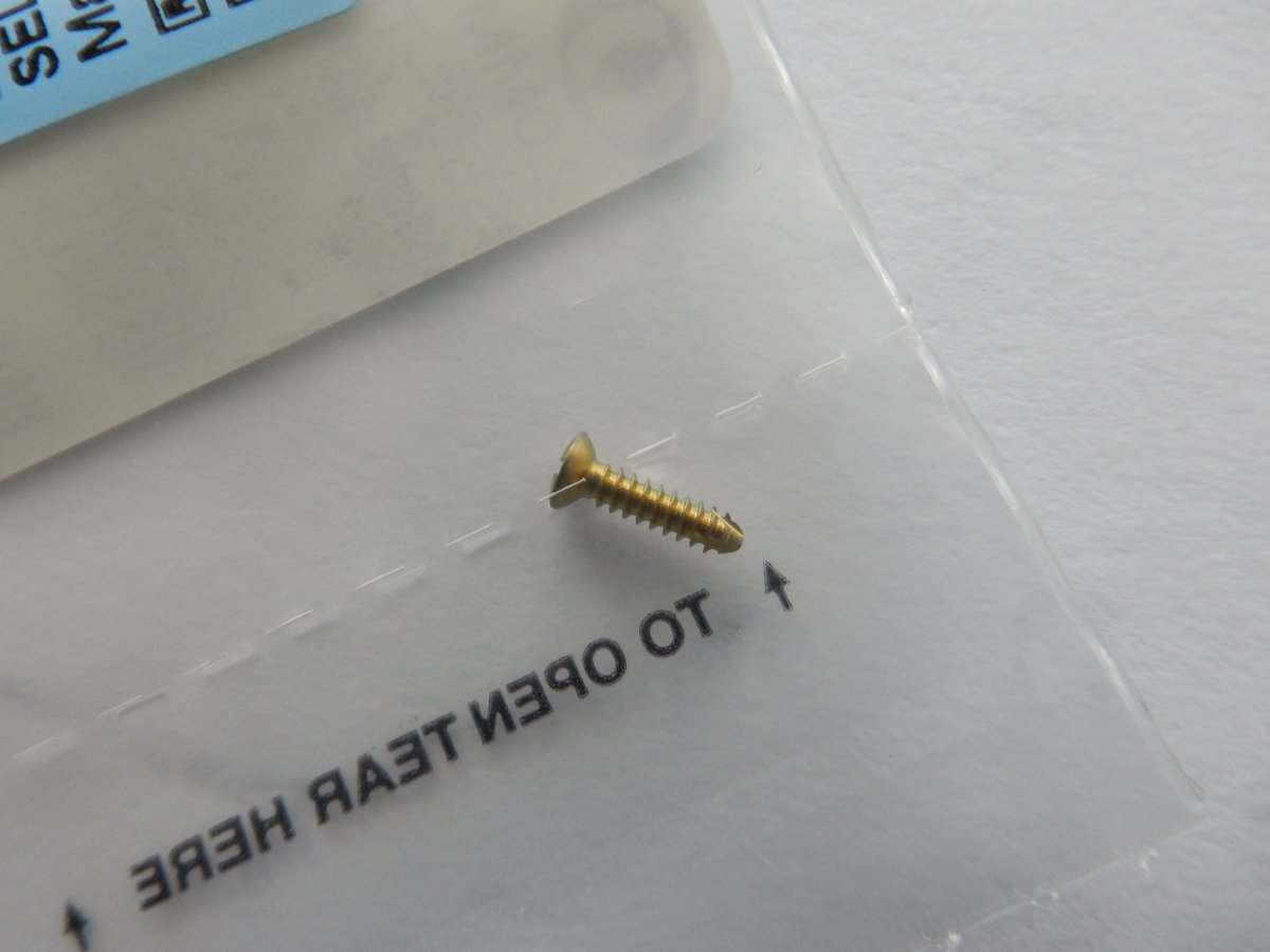 Synthes 401.808.96 2.0mm TI Cortex Screw Self-Tapping 8mm - Image 2