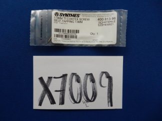 Synthes 400.813.96 1.5mm TI Cortex Screw Self-Tapping 13mm