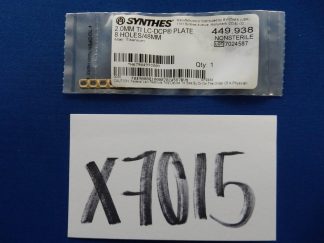 Synthes 449.938 2.0mm TI LC-DCP Plate 8 Holes/48mm