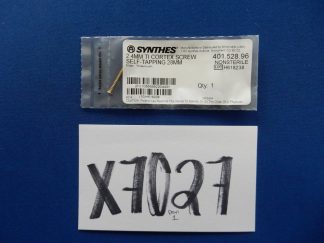 Synthes 401.528.96 2.4mm TI Cortex Screw Self-Tapping 28mm