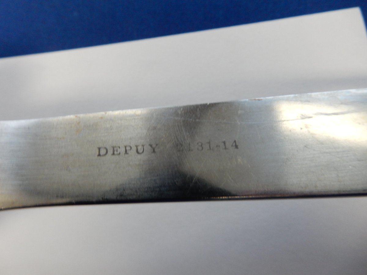 Depuy 2131-14 Hohmann Blunt Tip Retractor - Image 3