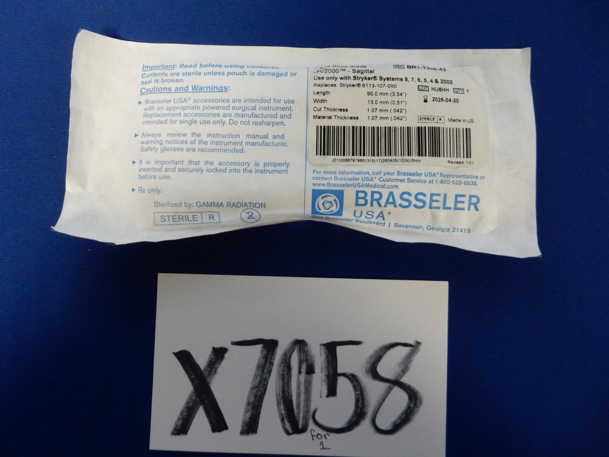 Brasseler BRI-1390-42 Large Bone Blade BR12000 Sagittal 2026-04-20