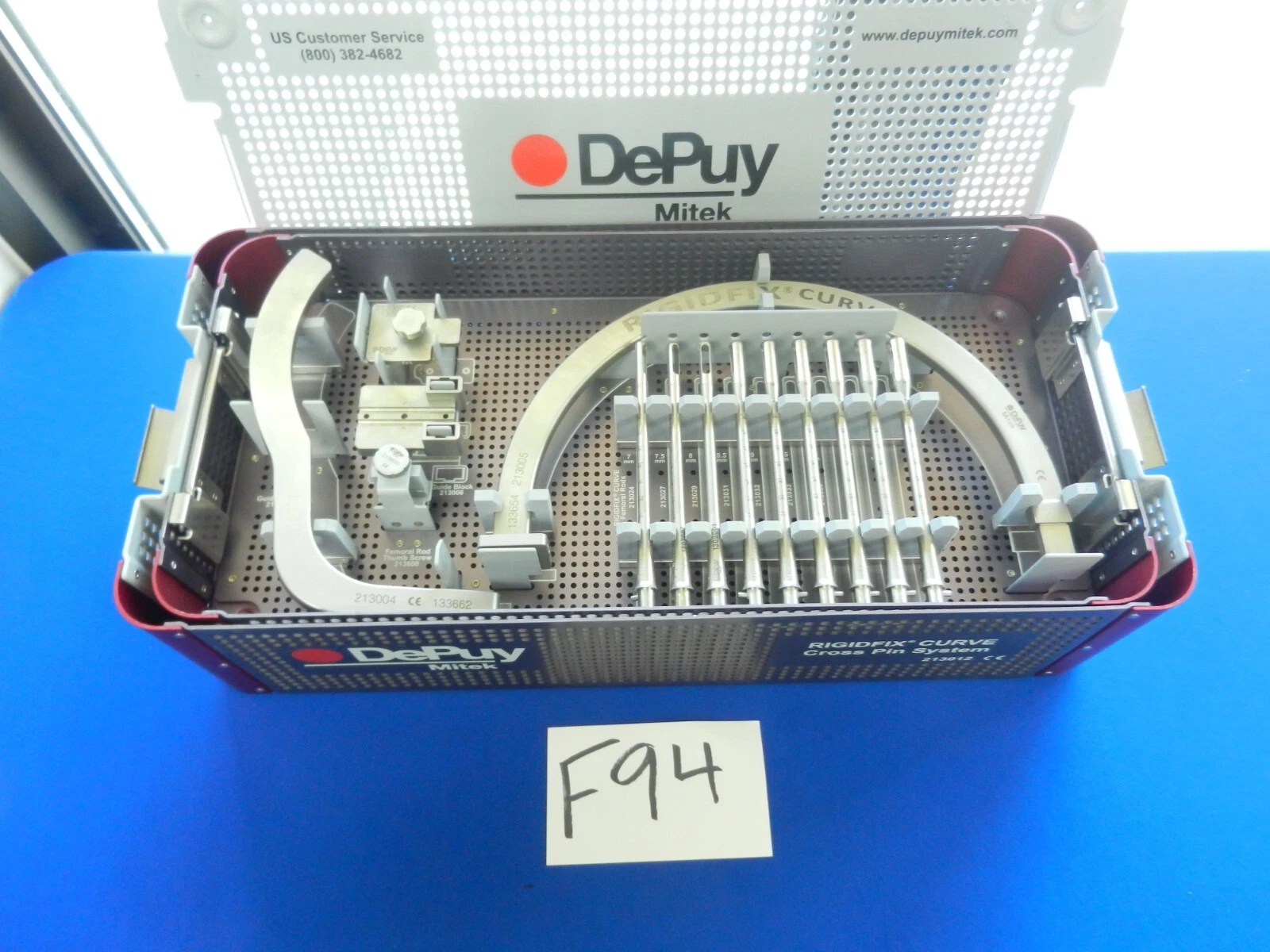 Mitek 213012 RIGIDFIX Curve Cross Pin System