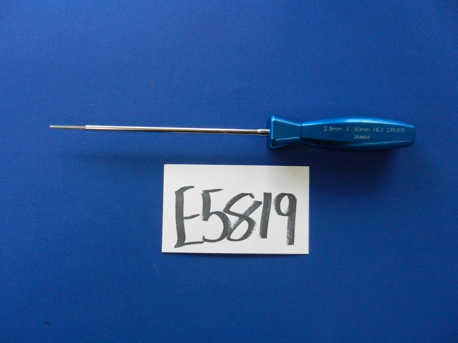 Mitek 254604 Hex Driver 2.8mm x 30mm