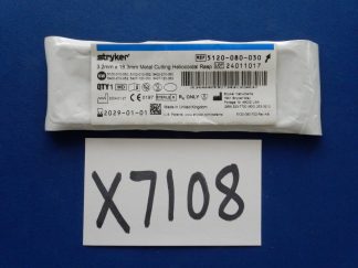 Stryker 5120-080-030 Metal Cutting Heliocoidal Rasp EXP: 2029-01-01