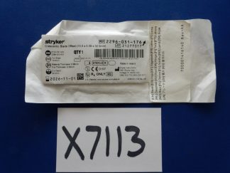 Stryker 2296-031-176 Crescentic Blade Offset (13.5 x 0.38 x 32.0mm)