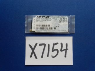 Synthes 442.490 2.4mm Ti LCP Distal Radius Plate Straight/Long