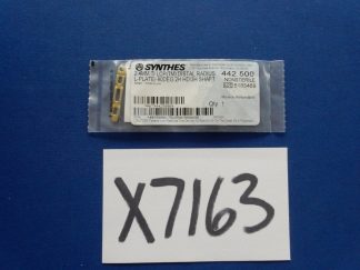 Synthes 442.500 2.4mm Ti LCP Distal Radius L-Plate