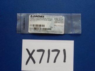 Synthes 442.512 2.4mm Ti LCP Distal Radius L-Plate