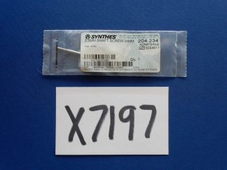 Synthes 204.234 3.5mm Shaft Screw 34mm