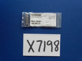 Synthes 218.040 6.5mm Cancellous Bone Screw Fully Threaded/40mm