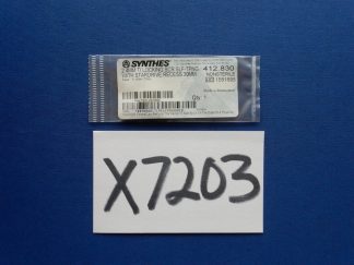 Synthes 412.830 2.4mm Ti Locking Screw Slf-Tpng w/ Stardrive Recess 30mm