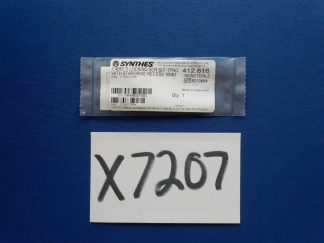 Synthes 412.816 2.4mm TI Locking Screw Self Tapping w/ Stardrive Recess 16mm