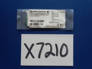 Synthes 412.822 2.4mm Ti Locking Screw Self Tapping w/ Stardrive Recess 22mm